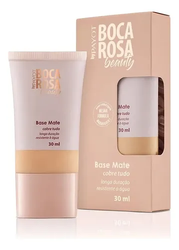 Base Mate Longa Duração Boca Rosa Beauty Payot 30mL Cor 05 - Adriana