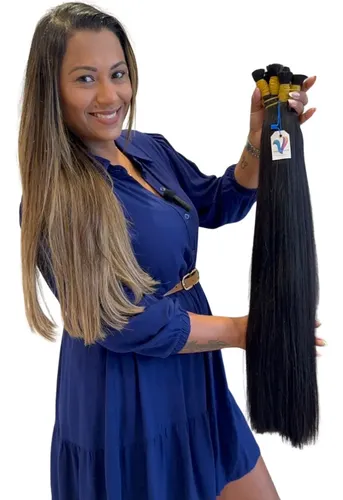 Cabelo Humano Super Double Vietnamita - Ponta Cheias.