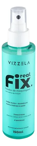 Bruma Fixador de Maquiagem Spray Vizzela Real Fix 150ml Fosco e Hidratante