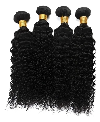 Cabelo Humano Cacheado Na Tela 50cm 50gr C/desc.