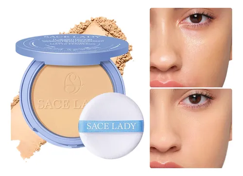 Pó Compacto Sace Lady Controle De Oleosidade E Acabamento