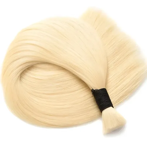 Cabelo Humano Loiro Liso 40cm - 50 Gramas Mega Hair