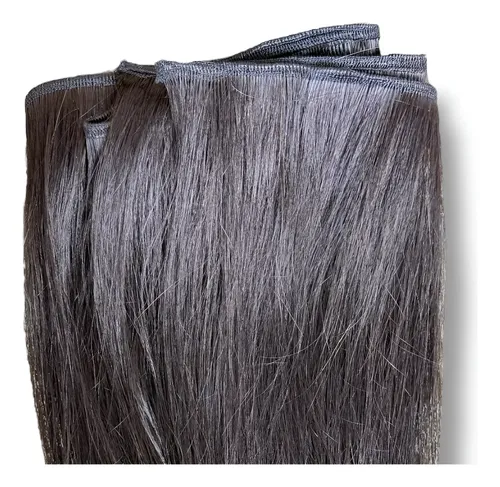 Cabelo Humano Vietnamita Castanho Tecido 50cm 150gramas