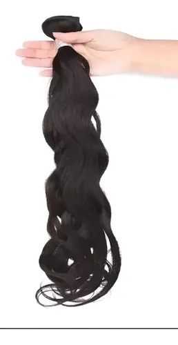 Cabelo Tecido Tela P/ Mega Hair 75cm Humano De Qualidade