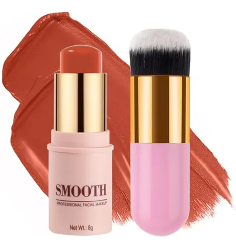 Blush Stick Multiuso, Varinha De Beleza Facial Monocromática
