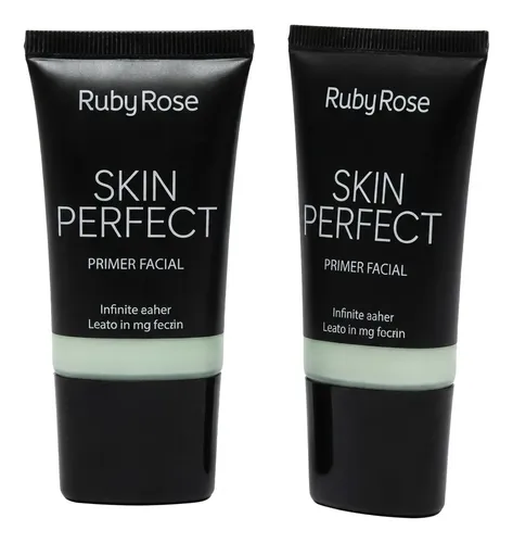 Kit 2 Primer Facial Ruby Rose Skin Perfect 25ml
