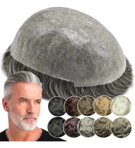 Prótese Capilar Masculina Micropele - Escolha Sua Cor!!!