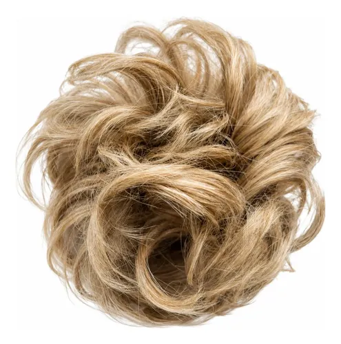 Coque Bagunçado Sintético Idêntico Cabelo Humano Volume Chic