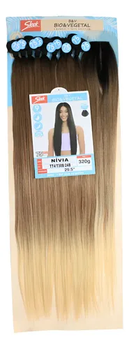 Cabelo Bio Vegetal Com Top Closure Liso Identico Ao Humano