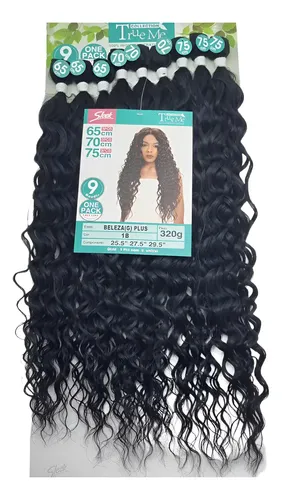 Cabelo Orgânico Cacheado Idêntico Ao Humano Beleza Plus 320g