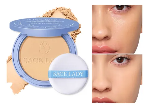 Pó Compacto Sace Lady Controle De Oleosidade E Acabamento