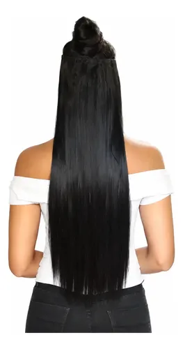 Aplique Tic Tac Alongamento Invisível Cabelo Orgânico Weng