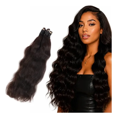 Cabelo Humano Natural Indiano 70cm 200g Solto Para Mega Hair