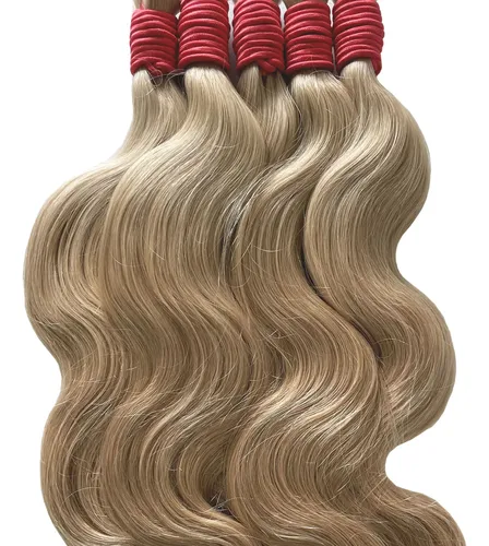 Cabelo Humano Natural Vietnamita Loiro Mel De 65cm