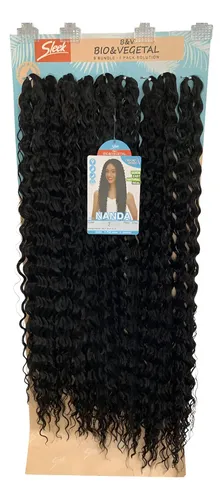 Cabelo Bio Humano, Cacheado 70cm Semelhante A Humano Nanda