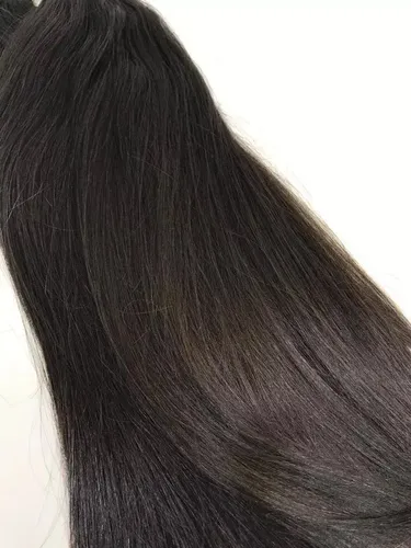 Cabelo Humano Brasileiro Do Sul Megahair 60cm - 160grs Cor Castanho Natural