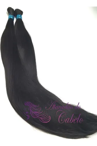 Cabelo Humano Liso Natural 70cm - 150 Gramas Envio Imediato