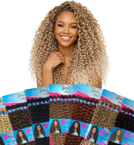 Cabelo Fibra Crochet Orgânico Semelhante Humano Luxo Afro
