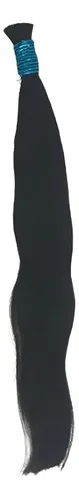 Cabelo Humano Liso Natural 55cm - 50 Gramas Envio Imediato