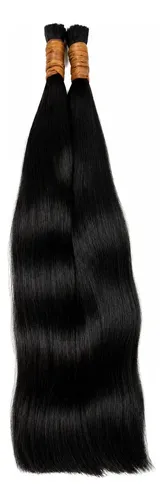 Cabelo Humano Vietnamita Liso 65cm Natural Mega Hair 50g