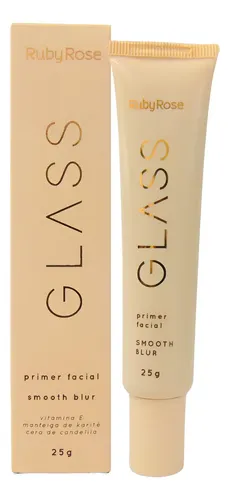 Primer Facial Smooth Blur Glass - Ruby Rose Tom Do Primer Bege