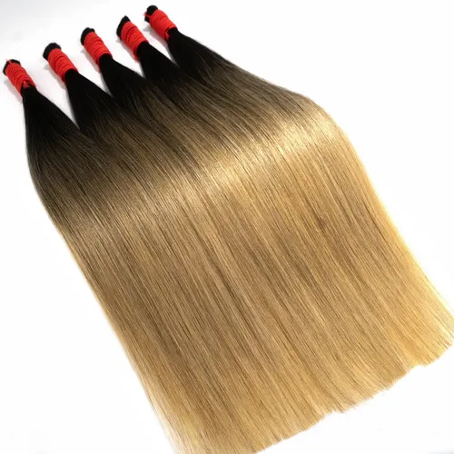 Cabelo Humano Liso Moreno Iluminado 65cm 100g Mega Hair