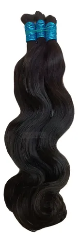 Cabelo Indiano 100% Humano 100 Gramas 55cm Primeira Linha