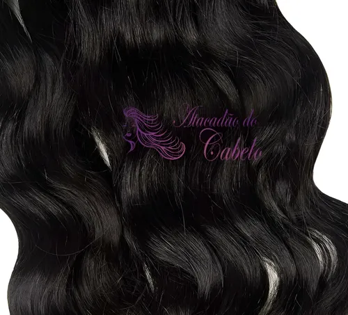 Cabelo Humano Ondulado Natural 45cm - 100g Envio Imediato