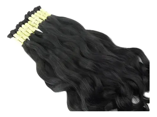 Cabelo Atacadão do Cabelo Comprimento 50cm 200g Cor Castanho