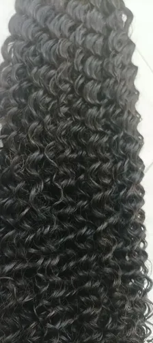 Cabelo Humano Cacheado Natural 70 A 75cm 50gramas