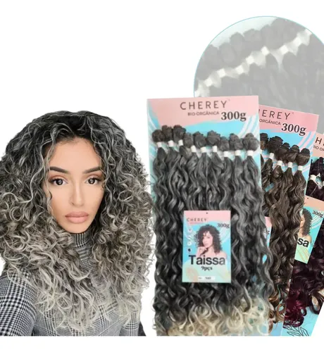 Cabelo Bio Orgânico Cacheado Idêntico Ao Humano Promoção!