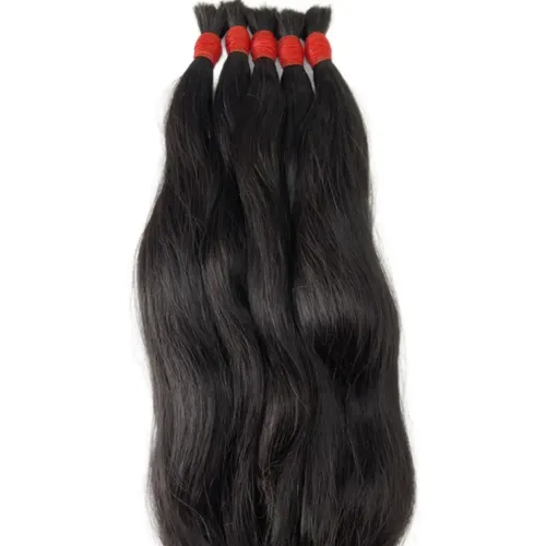 Cabelo Vietnamita Limpo Humano Natural 70/75cm 100 Gramas Pontas Cheias Castanho
