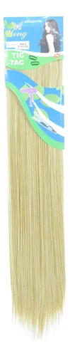 Aplique Cabelo 70cm Orgânico Tic Tac Liso Weng 150g