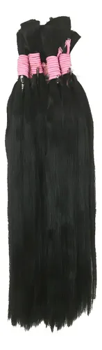 Cabelo Humano Indiano 50gr 55cm Castanho