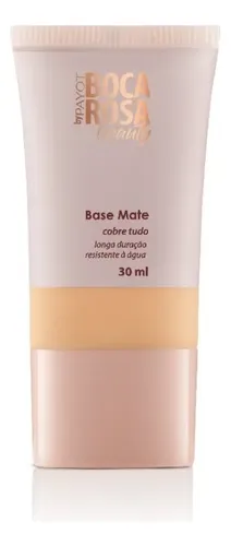 Base matte Payot Boca Rosa Beauty 30ml tom 3 Francisca cobertura uniforme acabamento natural
