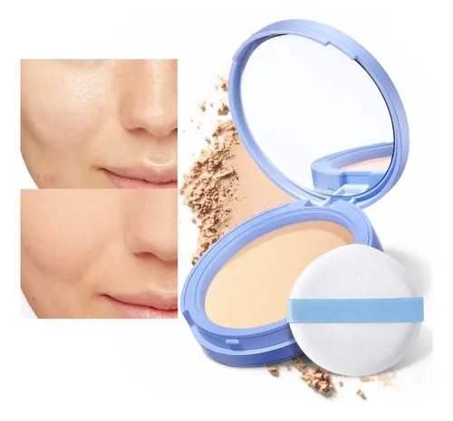 Sace Lady Base de Maquiagem Pó Compacto Fixador Matte Tom 01 Marfim Clássico -10g Resistente à Água Longa Duração Controle de Oleosidade e Acabamento Matte Impecável