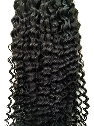 Cabelo Humano Natural Cacheado Cachos N°2, 70 A 75 Cm 100 Gramas