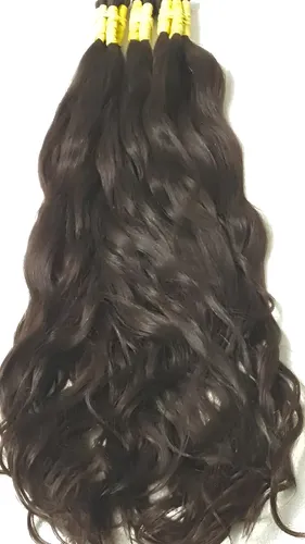 Cabelos Humano Leves Ondas De 65cm 50 Gramas, Pontas Cheias.