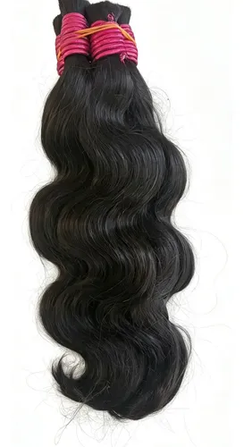 Cabelo Humano Indiano Ondulado 100%natural Premium Mega Hair