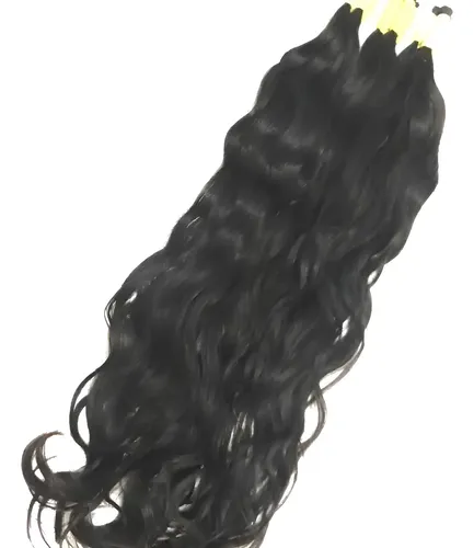 Cabelo Humano Ondulado 65cm Com 20 Gramas Para Mega-hair.